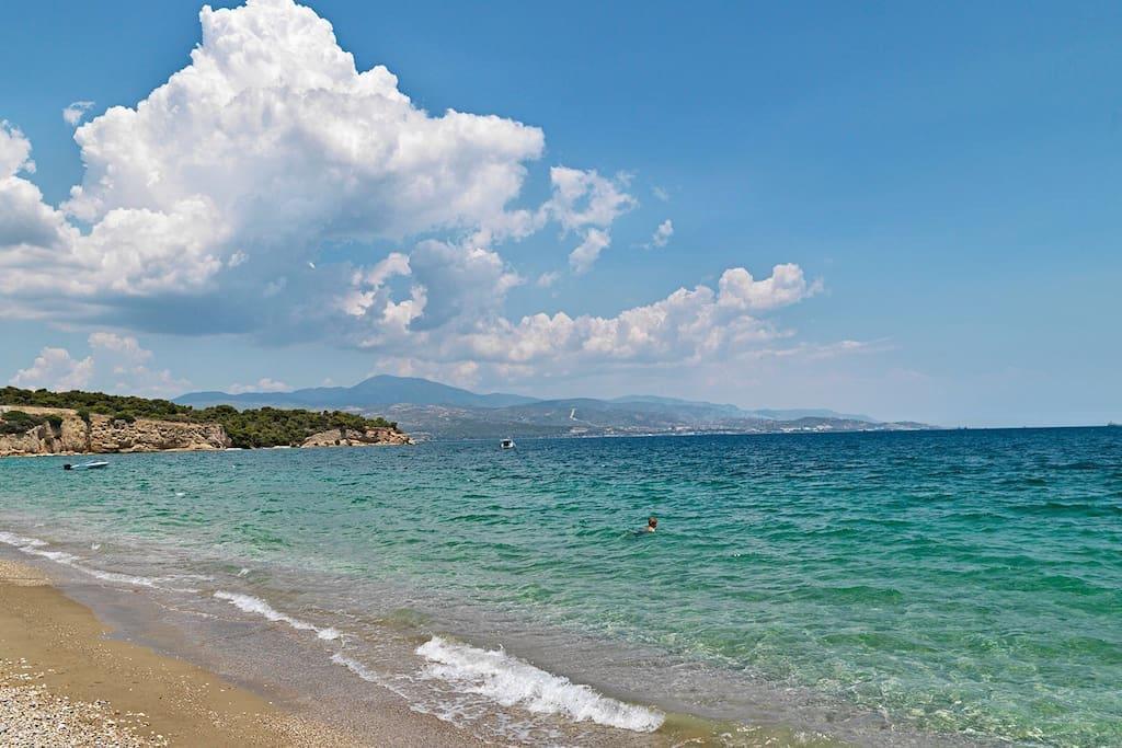Paleo Kalamaki Истмия Экстерьер фото